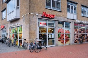 Nazar supermarkt - Boterdiep - Groningen - gevel