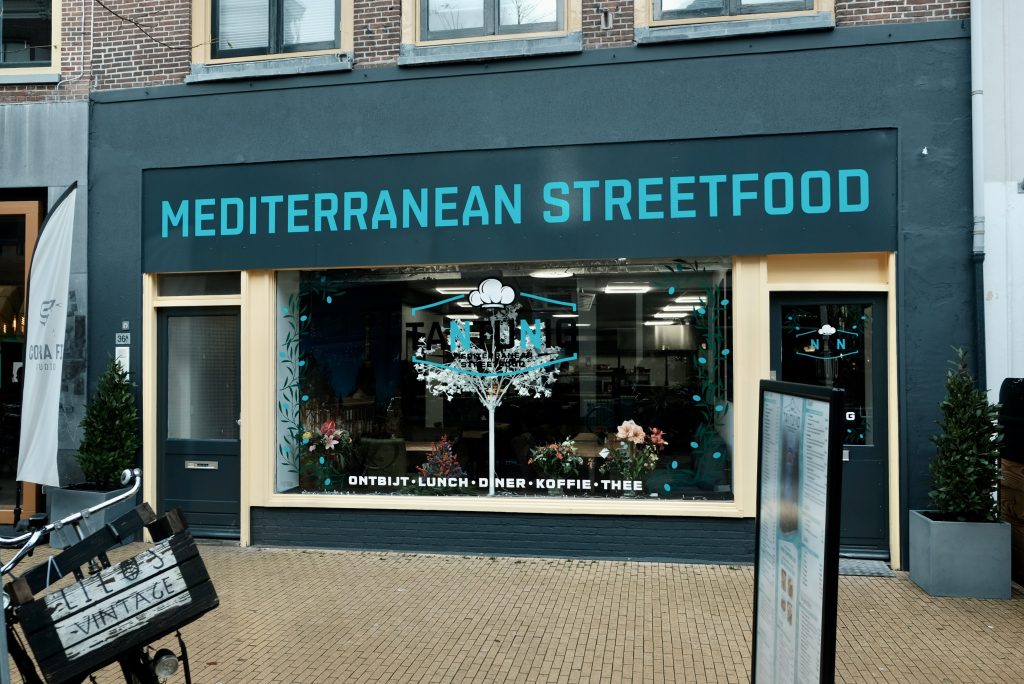Tantunio, mediterranean streetfood, Steentilstraat 36 in Groningen